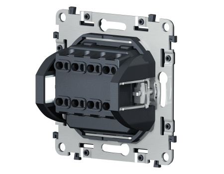 Механизм 2-клавишного перекрестного выключателя 10A-250V QUANT VM125