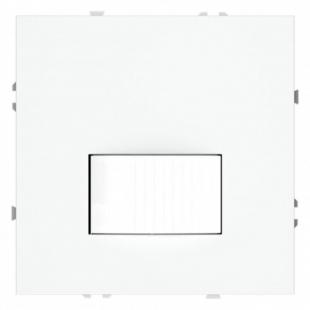 Датчик движения встраиваемый VOLTUM S70, (белый матовый)