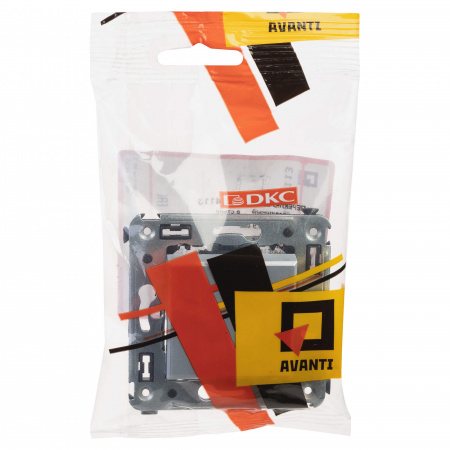 DKC Avanti Закаленная сталь Переключатель одноклавишный