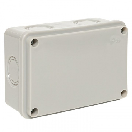 EKF PROxima Коробка распаячная КМР-050-048 пылевлагозащитная, 6 мембранных вводов, уплотнительный шнур (120х80х50)