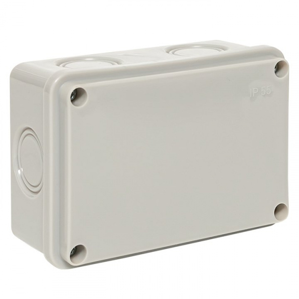 EKF PROxima Коробка распаячная КМР-050-048 пылевлагозащитная, 6 мембранных вводов, уплотнительный шнур (120х80х50)