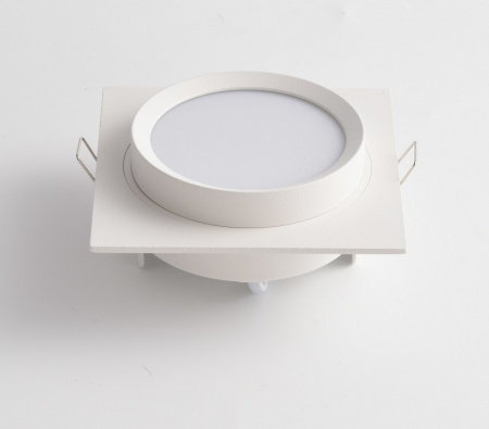 Встраиваемый светильник Downlight DL086-GX53-SQ-W Maytoni Hoop