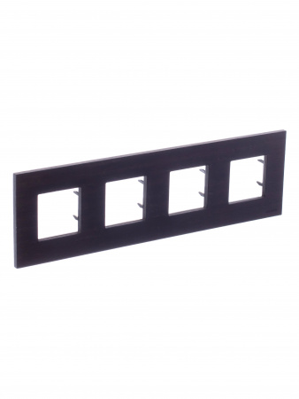 ABB NIE Zenit Венге Рамка 4-я 2+2+2+2 мод