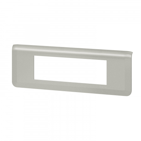 Legrand Mosaiс Рамка - Программа Mosaic - 6 модулей - алюминий