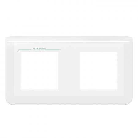 Legrand Mosaiс Рамка - Программа Mosaic - 2x2 модуля - антимикробная