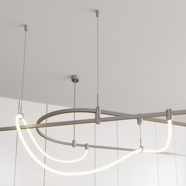 Arlight Светильник ART-APRIORI-TUBE-ELASTIC-R38-L3000-25W Warm3000 (TN, 360 deg, 48V) (IP20 Металл, 3 года)