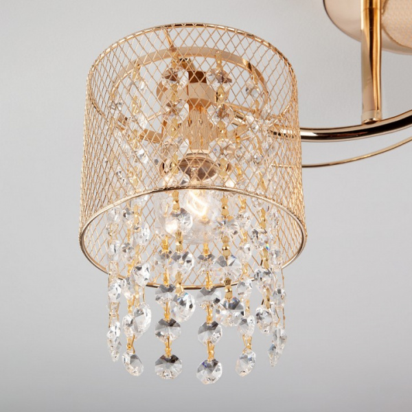 Потолочный светильник 30137/3 золото Eurosvet Bonnie