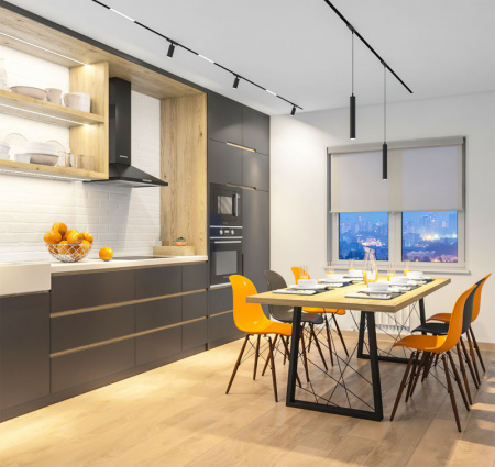 DK8008-BK Подвесной светильник SMART SPOT 9W DIM 2700K-6000K черный