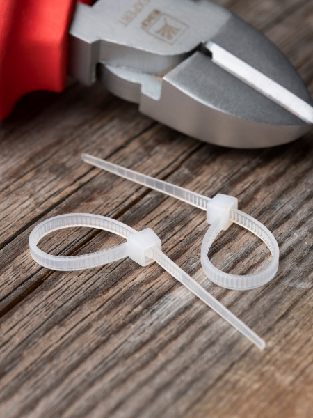 EKF Basic Хомут нейлоновый (2,5х80) (100шт.)