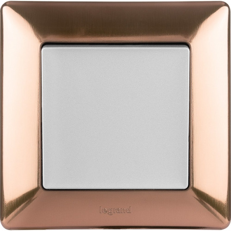 Legrand Valena LIFE DIY Алюм Выключатель 1-клавишный 10А 250В