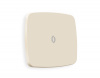 Лицевая панель OMEGA (Бежевый матовый) для 1-кл  выключателей с подсветкой QUANT OP3220