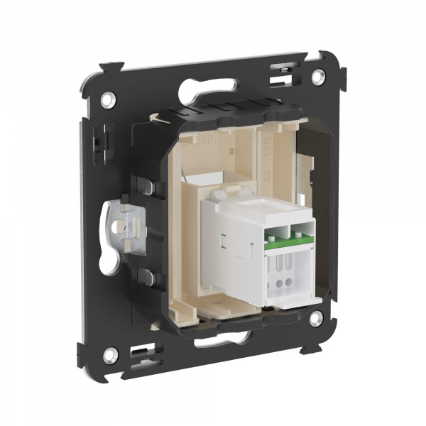 DKC Avanti Ванильная дымка Компьютерная розетка RJ-45 один  категория  6А