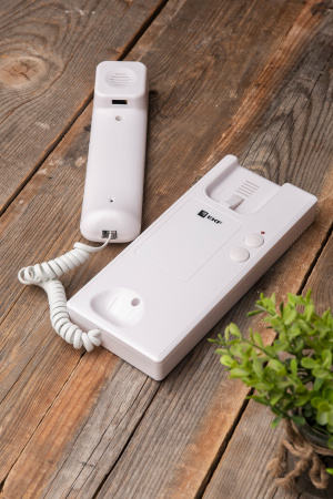 Аудиодомофон (аудиотрубка) IPA-01 бел. 2пр. IP20 EKF