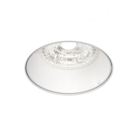 DK3055-WH Встраиваемый светильник, IP 20, 10 Вт, GU5.3, LED, белый, пластик