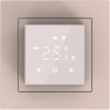 Donel Термостат с датчиком пола, программируемый с Wi-Fi , 16 A, 45*45 мм. стекло кашемир, серия DTE
