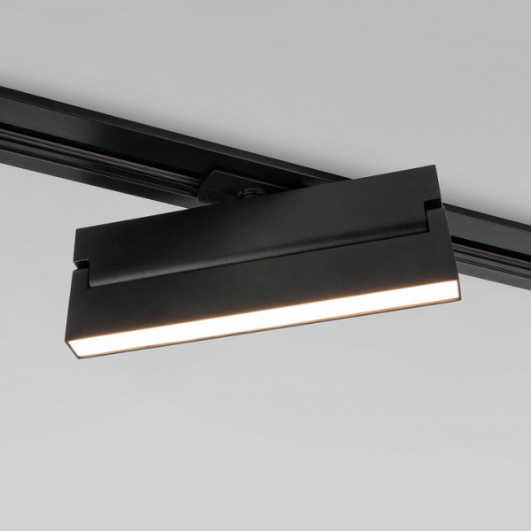 Трековый светильник для однофазного шинопровода Arda черный 20 Вт 4200 K 85016/01 Elektrostandard Arda a057437