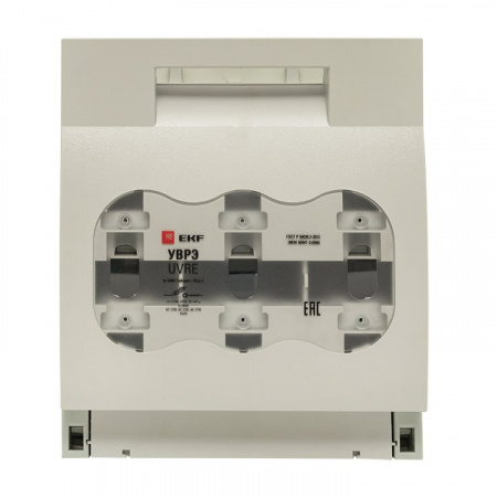 EKF PROxima Выключатель-разъединитель УВРЭ 630А откидного типа под предохранители ППН (габ.3)