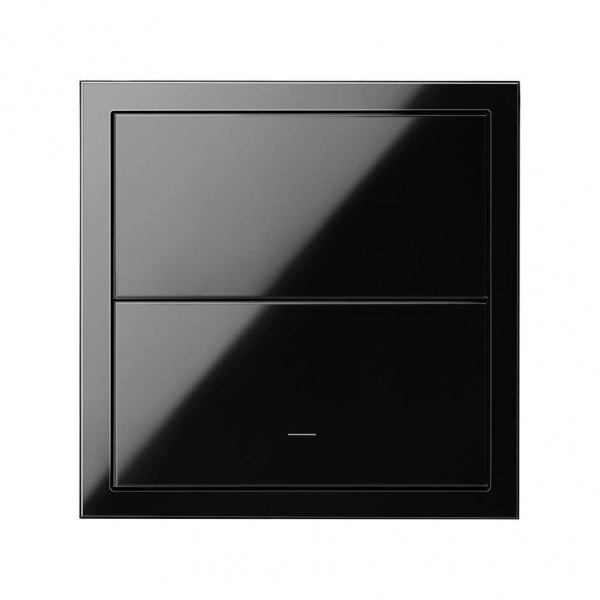 Simon 100 Черный глянец Рамка универсальная на 1 пост