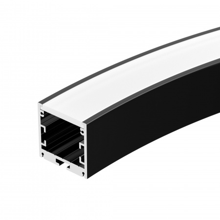 Профиль Arlight SL-ARC-3535-D800-A45 BLACK (320мм, дуга 1 из 8) 027640