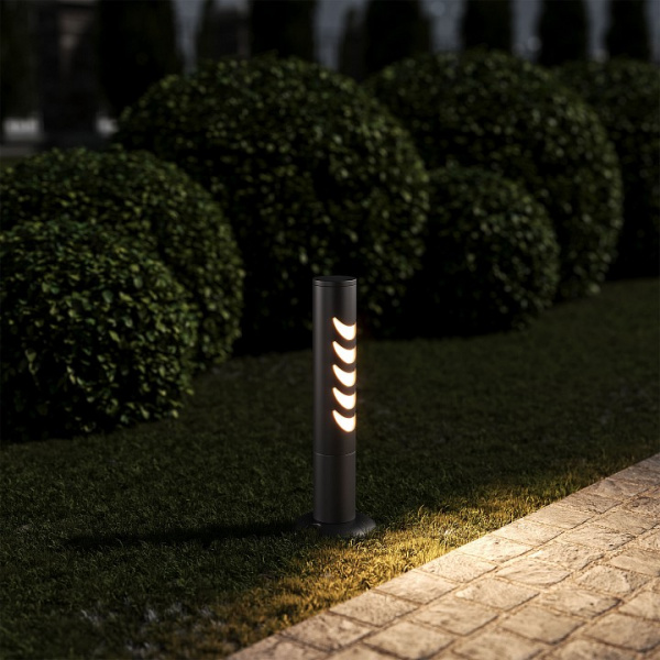 Светильник садово-парковый Smile 6w 3000K черный 35188/S Elektrostandard Smile a070022 Светильник садово-парковый Smile 6w 3000K черный 35188/S Elektrostandard Smile a070022