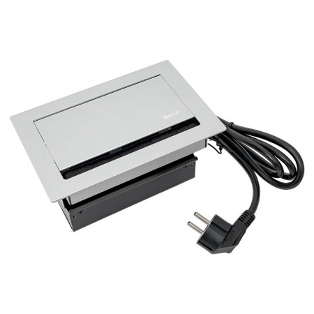 EKF PROxima Встраиваемый настольный лючок, 4 модуля, C-Line