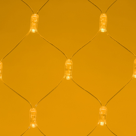 Arlight Светодиодная гирлянда ARD-NETLIGHT-CLASSIC-2000x1500-CLEAR-288LED Yellow (230V, 18W) (Ardecoled, IP65)