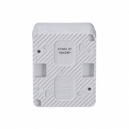 SE AtlasDesign Profi54 Наруж Белый Переключатель 1-клавишный 10 АХ IP54