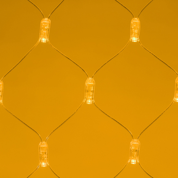 Arlight Светодиодная гирлянда ARD-NETLIGHT-CLASSIC-2000x1500-CLEAR-288LED Yellow (230V, 18W) (Ardecoled, IP65)