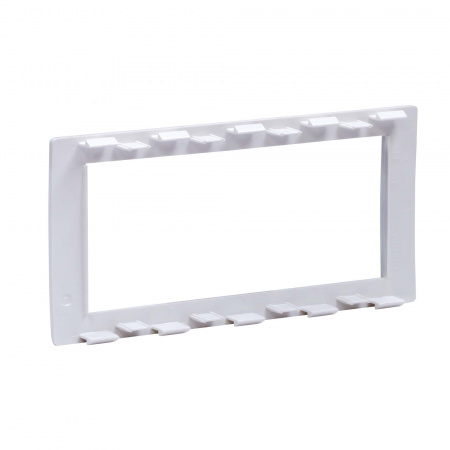 DKC In-Liner Front Рамка универсальная 4 мод, цвет белый, RAL 9010