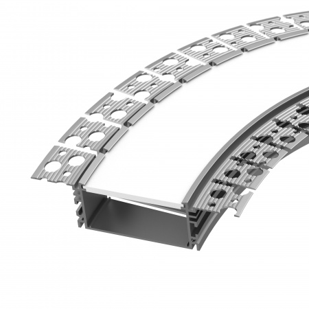 Arlight Профиль FANTOM-BENT-W49-SIDE-2000 ANOD (Алюминий)
