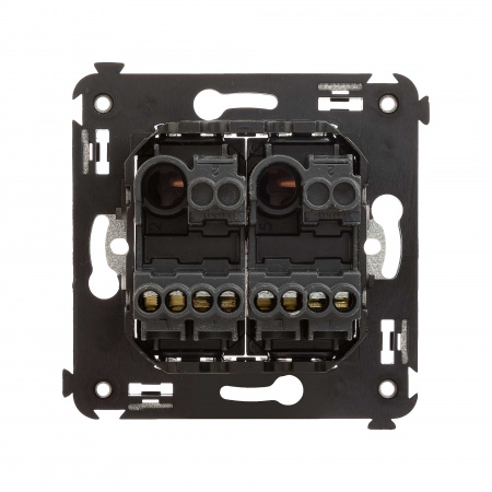 DKC Avanti Закаленная сталь Кнопка двухклавишная