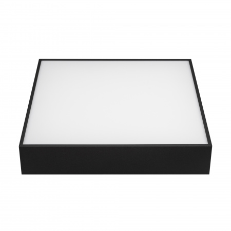 Arlight Светильник IM-QUADRO-EMERGENCY-3H-S350x350-33W Warm3000 (BK, 120 deg, 230V) (IP40 Металл, 2 года)