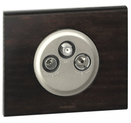 Legrand Celiane Титан Накладка TV-FM-SAT розетки