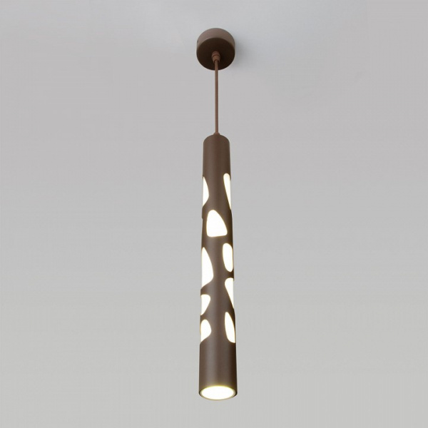 Подвесной светодиодный светильник DLR037 12W 4200K кофейный Eurosvet DLR037 12W 4200K