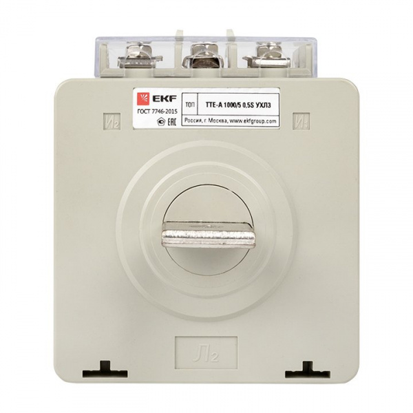 EKF PROxima Трансформатор тока ТТЕ-A-1000/5А с клеммой напряжения класс точности 0,5S