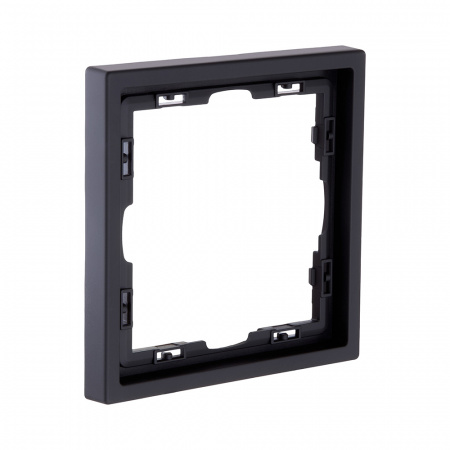 Рамка 1-постовая, черный матовый Kollinger Eclipse EC1BK