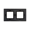DKC Avanti Черный Металл Рамка 4 модуля