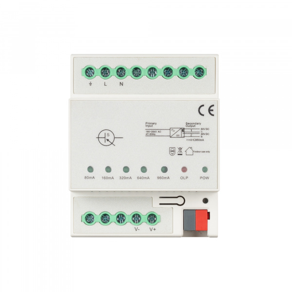 Arlight INTELLIGENT Блок питания шины KNX-301-72-AUX-DIN (230V, 960mA) (IARL, IP20 Пластик, 2 года)