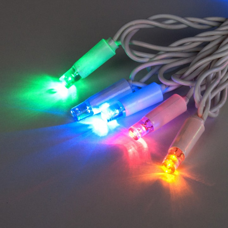 Гирлянда нить с мерцанием 20м IP65 400-102 мульти Eurosvet 400-102