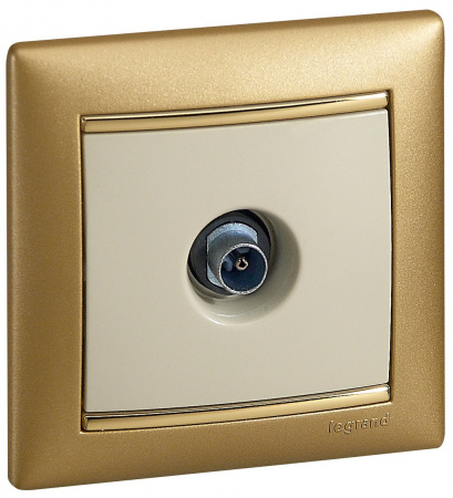 Legrand Valena Матовое Золото Рамка 1-ая