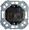 Donel Механизм компьютерной розетки 2-й RJ45 cat.6/ClassE, серия N96 Superfine, DTMLA16600