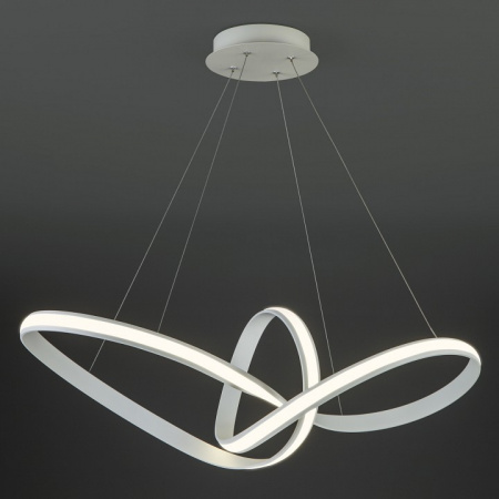 Подвесной светодиодный светильник 90174/1 белый Eurosvet Kink