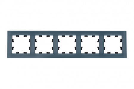 Systeme Electric AtlasDesign Nature Натуральное стекло Грифель Рамка 5-ая