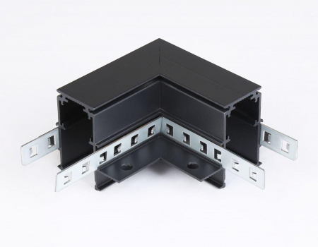 Коннектор L-образный для встраиваемого шинопровода Ambrella light Track System Magnetic GL3354