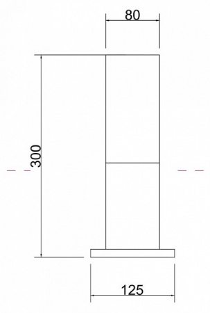 Фонарь уличный (столб) O418FL-01B Maytoni Willis