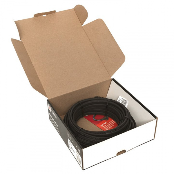 EKF Саморегулирующийся нагревательный кабель 17 Вт/м для обогрева трубопроводов StopFrost 10 м EKF Саморегулирующийся нагревательный кабель 17 Вт/м для обогрева трубопроводов StopFrost 10 м