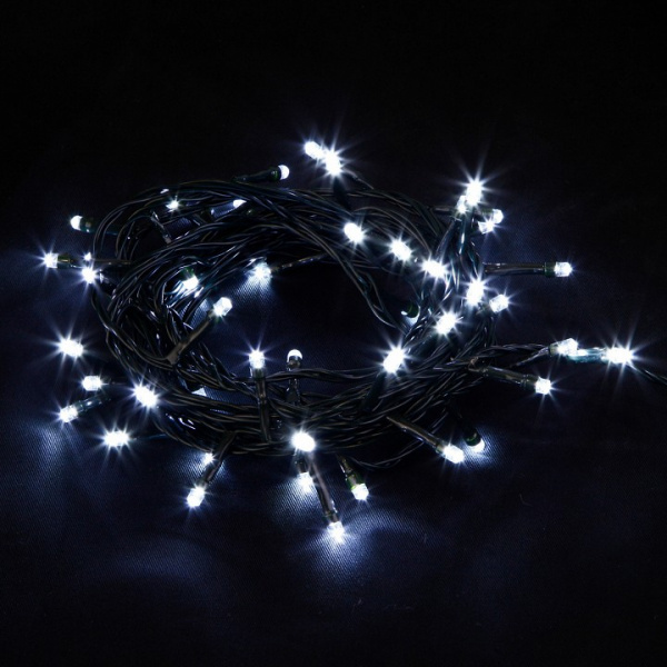 Гирлянда нить 10 м IP20 400-002 белый Eurosvet 400-002