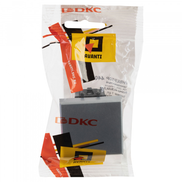 DKC Avanti Закаленная сталь Инвертор одноклавишный 2 модуля