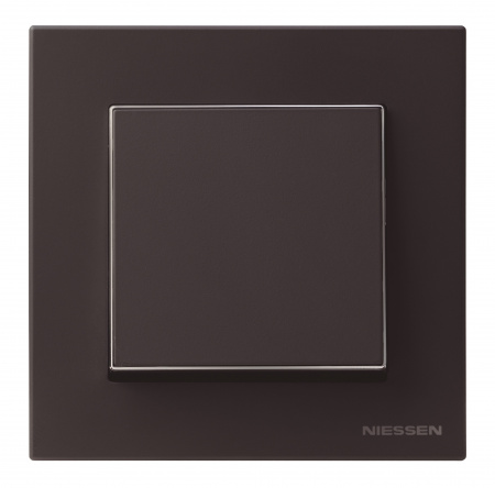 ABB SKY Чёрный бархат Рамка 1-постовая