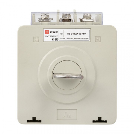 EKF PROxima Трансформатор тока ТТЕ-A-150/5А с клеммой напряжения класс точности 0,5